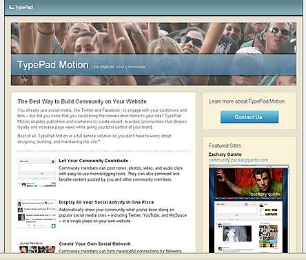 TypePad Motion