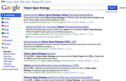 Google テスト中新UI にショッピングカテゴリー追加