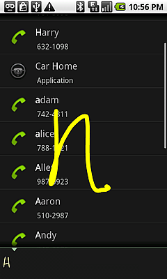 Google Gesture Search