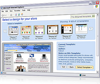 Yahoo! Merchant Solutions Eコマースストア