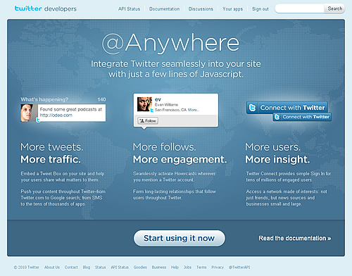 Twitter@Anywhere