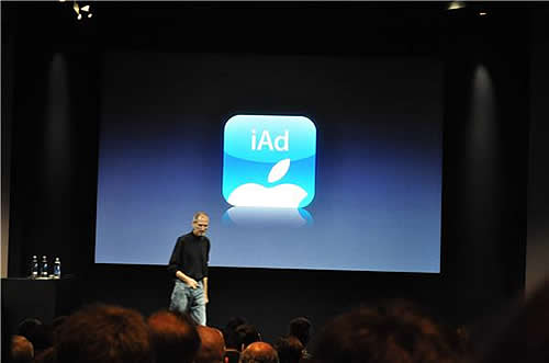 Appleのモバイル広告プラットホームiAd Appleのモバイル広告プラットホームiAd